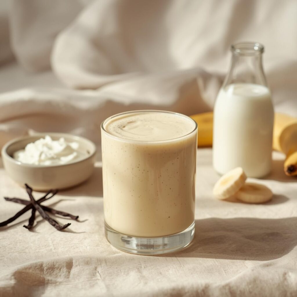 Creamy Vanilla Protein Smoothie