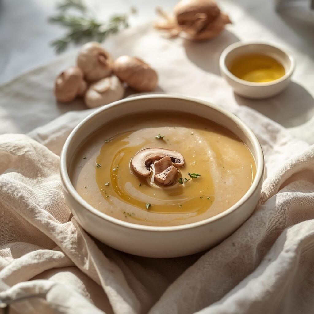 Creamy Mushroom Immune Soup