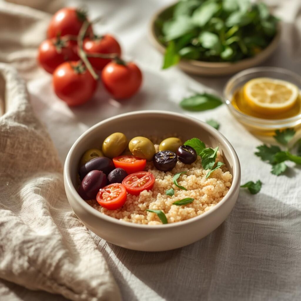 Mediterranean Quinoa Bowl