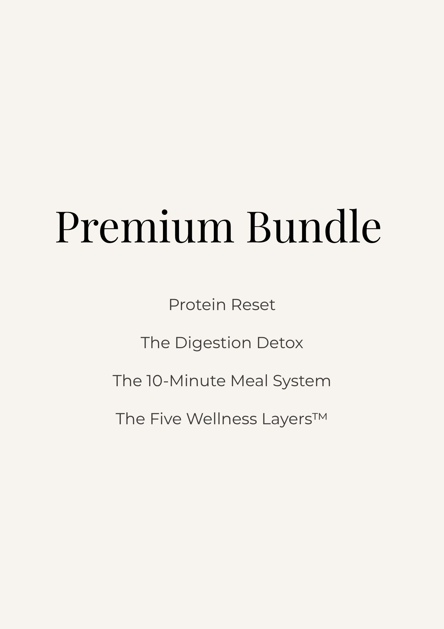 The Healthy Conscious Living™ Premium Bundle